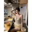 Qulan lười biếng của bạn [Brandy God of Eros] Thiết kế nơ ren sóng ren chấm bi dành cho nữ