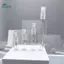 Springevenstar Clear Mini Nước Hoa Thủy Tinh Chai Mỹ Phẩm Trống Chai Mẫu Ống Thử Nghiệm Kính Mỏng Lọ 2ML 3ML 5ML 10ML Springevenstar