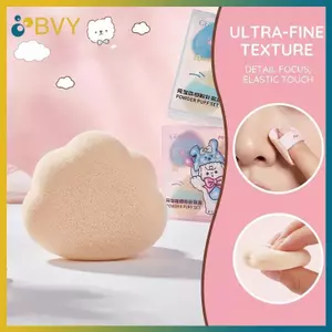 BVY Floing Sponge Beauty Puff Set 5 Cái Cloudy Makeup Applicator Concealer Finger Puff để cố định.