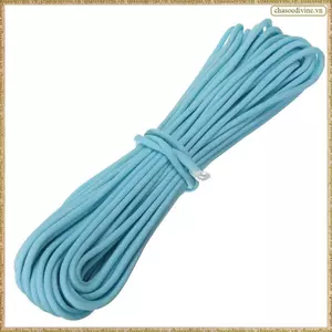 Dây dù Paracord 550Lb Nylon Phát sáng trong bóng tối Dây 9 lõi màu xanh