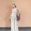 Đính cườm không đều Áo yếm in họa tiết Bohemian dáng rộng vừa vặn kỳ nghỉ mùa hè Áo ngoài