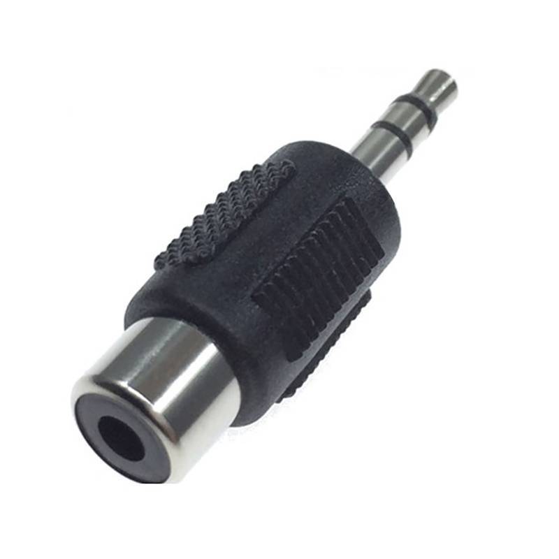 JINHF 1 Mono Kênh Kép Cắm 3.5 Sang AV Adapter 3.5 Mm Đầu Âm Thanh Nam Sang Sen RCA Nữ Ja Đầu Chuyển Đổi HOT