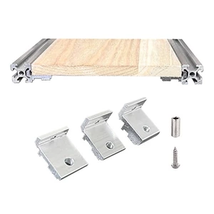 Cc 10 Chiếc Giá Đỡ Kệ Nhôm Cho 202 3030 4040 Góc Lắp Góc Đầu Nối Nhôm Cho Kệ Sách Và Màn Hình