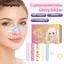 MARGREDY 10 Cái / hộp Điêu khắc mũi, Nhãn dán định hình mũi có thể điều chỉnh hoạt hình, Băng nâng mũi có thể tái sử dụng di động để định hình lại mũi Dụng cụ mỹ phẩm định hình lại đường viền