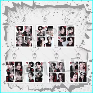 HT2 ENHYPEN Acrylic Móc Khóa Ngôi Sao JUNGWON SUNGHOOON Mặt Dây Chuyền Bền Cho Ba Lô Túi & Chìa Khóa TH2