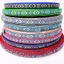 Kim Cương Hình Polyester Lụa Ren Webbing Phong Cách Dân Tộc Vải Jacquard Hành Lý Webbing Handmade Ren Quần Áo Hemming Phụ Kiện DRJZ