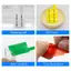 150 Cái / 5 Tờ Nhãn Cáp Dây Đánh Dấu Mạng Chống Thấm Nước Laser Stier Thẻ mới