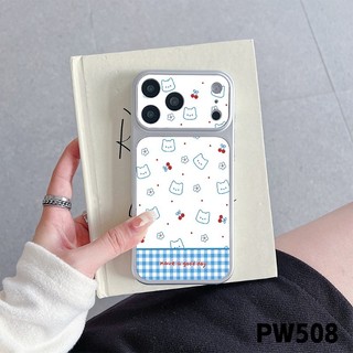Bowknot Puppy Hoạt Hình Da Dành Cho Samsung Galaxy S26 S25 Edge S24 S23 S22 S21 Plus FE Note 20 Ultra 5G 4G Cherry Đơn Giản Chấm Bi Trái Tim Động Vật Vỏ Mềm Chống Rơi