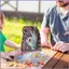 Túi Tarot Tiểu Thuyết Thẻ Tarot Dice Rune Túi 5.12x7.09 Inch Dây Rút Bảo Quản Túi Xô Đảng Xử Lý Túi Cho mueadsyvn