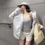 PYCOU Nữ Camisole, Áo Vest Dây Đeo Vai Đôi In Hoa, Thiết Kế Gợi Cảm Hiệu Ứng Giảm Béo Dây Đeo Có Thể Điều Chỉnh Backless Top Mùa Hè