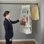 BeautifulHomeA 6 Nhà Thơ Treo Túi Xách Người Tổ Chức Cho Tủ Quần Áo Màu Xám Chống Thấm Nước Túi Bảo Quản Cửa Tường Trong Suốt Túi Khô Có Móc Treo VN