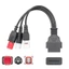 Cáp Chẩn Đoán Obd2 Cho Xe Máy Kline Euro5 16 Pin Đến 3Pin 4Pin 6Pin Obd2 Chẩn Đoán Adapter Thay Thế