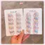 JRP 10 Cái / bộ Dễ Thương Bé Gái Tóc Tình Yêu Ban Nhạc Hoạt Hình Trái Tim Tình Yêu Ngôi Sao Dây Buộc Tóc Tập Đi Cao Su Đàn Hồi Trẻ Em Dây Tóc Mũ JRP