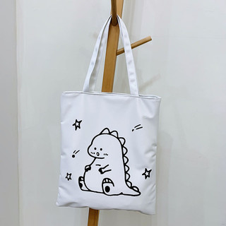 Túi tote một tay vải canvas giản dị phong cách Nhật Bản mới