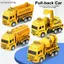 AA 1 Xe Giáo Dục Trẻ Em Kid Kéo Ba Đồ Chơi Chiến Binh Kỹ Thuật Xe Mẫu Bốn Xe Mini VN