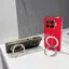 YJD Ốp Lưng Cho Xiaomi 17T Pro Bộ Sưu Tập Mới Sản Phẩm Vải Họa Tiết Da Mạ Điện Khung Xoay Giá Đỡ Chống Rơi Vỏ Điện Thoại