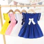 PYCOU Váy Bé Gái, Váy Công Chúa Không Tay Cotton, Áo Nơ Dễ Thương Thoáng Khí Nơ Ruffle Trẻ Em Váy Sundress Cho 1- 5Y Bé Gái Quần Áo Tập Đi