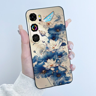 Ốp Lưng Cho ZTE nubia Neo 5 GT 5G Z2570N Ốp Điện Thoại Thẩm Mỹ Sang Trọng Dễ Thương Thoáng Mát Bé Trai Bé Gái Đen Mờ Mềm Ốp Lưng Silicon