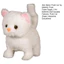 < Pluscloth > Đồ chơi mèo sang trọng bằng điện cho trẻ em Đầu đi bộ Lắc đuôi vẫy Kitten Plushie cho trẻ mới biết đi Đồ chơi mô phỏng giáo dục bé trai bé gái Quà tặng hoàn hảo cho trẻ mới biết đi