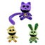 < Pluscloth > Đồ chơi sang trọng hình động vật đáng sợ Trò chơi kinh dị lấy cảm hứng từ Thỏ mèo Búp bê nhồi bông Ma quái dễ thương Trang trí nội thất Món quà hoàn hảo cho trẻ em Người hâm mộ trò chơi Quà tặng ngày lễ Giáng sinh Đồ chơi sang trọng cho trẻ