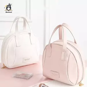 Túi Đựng Trang Điểm Thời Trang PU Du Lịch Nữ Da Mỹ Phẩm Túi Xách Di Động Qua Đêm Cuối Tuần Lipsti Nước Hoa Làm Đẹp Túi Mới