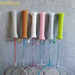 Vỏ tay cầm vợt, Vỏ bọc vợt đàn hồi dây rút, Bảo vệ vợt cầu lông bền đầy màu sắc đa năng