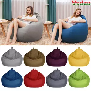 VVDZA Ghế Sofa Bọc Không Làm Đầy Mềm Mại Thoải Mái Ghế Trang Trí Nhà Snugly Game Thủ Ghế