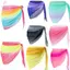 Đầm đi biển GIL, Chất liệu voan Áo tắm dài ngắn Coverups, Màu trơn Sheer Vải Gradient Màu thoáng khí Nhanh khô Sarong Bikini Cover