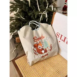 Dây chuyền bóng Nhật Bản thêu Túi thân thiện với môi trường Mua sắm Túi Nylon Kangaroo Túi đeo vai thời trang Túi đeo chéo Canva