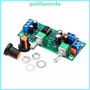 Bảng Preamp loa siêu trầm có độ ồn thấp GODD có đèn báo LED cho 10-24V