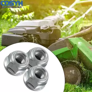 <cosyh>Lawnmower Nuts Extends Equipment Lifespan Anti-loosening Design Secure Hold