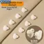 <cosyh>Duvet Fastener ABS Material Easy Installation Flexible Hold Low-profile Design