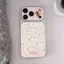Ốp lưng iPhone 16/15/14/13 Hoa Nhỏ Chó Nhỏ Dễ Thương Phong Cách Nữ Tính Chống Trầy