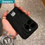 Ốp điện thoại đơn giản thẩm mỹ dễ thương Logo kỳ lạ cao cấp cho Iphone 17 16 15 14 12 13 11 Pro Max IP 7 8 Plus Iphon X XS XR Xs Max Làm dày mặt sau IP15 chống sốc