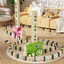 Dominoes Nomi Đồ Chơi Tự Động Chơi Thẻ Đẩy Xe Lắp Ráp Trẻ Em Đồ Chơi Ô Tô Nhỏ 26.5.22