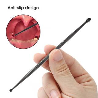 VRZ 1 Chiếc Tonsil Đá Tẩy Tai Bằng Thép Không Gỉ Tẩy Miệng Dụng Cụ Chăm Sóc Đá Tonsil Tẩy Chăm Sóc Sức Khỏe HOT