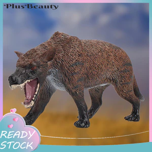 < Pluscloth > Hình Động Vật Mô Phỏng Trang Trí Máy Tính Để Bàn Mammoth Megalodon Dire Sói Động Vật Cổ Mô Hình Điêu Khắc Đồ Chơi Giáo Dục Cho Gia Đình