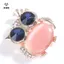1Pc Màu Xanh Mắt Cú Trâm Cài Cho Nữ Động Vật Dễ Thương Trâm Cài Quần Áo Phụ Kiện [Mina]