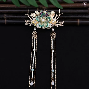 Vintage Sang Trọng Trang Sức Kẹp Tóc Hanfu Trung Quốc Phù Hợp Với Phụ Kiện Tóc Cho Nữ Bé Gái Và Salon Làm Tóc