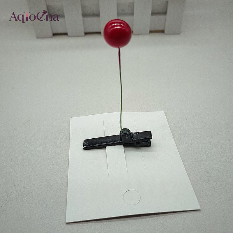 AqToCna 5 Chiếc Dễ Thương Cỏ Tóc Ngộ nghĩnh Đậu Mầm Lò Xo Kẹp Dễ Thương Đầu Anh Đào Nấm Phụ Kiện Tóc AqToCna