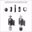 Cinna Mini Ballhead Adapter Với 1 4 Vít Cho Chân Máy Điện Thoại Kẹp Gắn Đèn LED Thiết Kế Nhỏ Gọn Hợp Kim Nhôm Xây Dựng