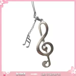 YOI Sweet Musical Note Hợp Kim Móc Khóa Túi Dễ Thương Quyến Rũ Phụ Kiện Điện Thoại Bé Gái
