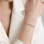Vòng Tay Nữ Ánh Sáng Sang Trọng Niche Tinh Tế Cặp Đôi Vòng Tay Bạn Gái Tanabata Tặng Bạn Gái