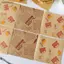 100 Cái Bánh Sandwich Bọc Giấy Sáp Thực Phẩm Hamburger Khoai Tây Chiên Bánh Mì Nướng Dầu Giấy Gói Phụ Kiện Nướng Bánh [VN]