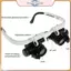 Kính lúp công suất có đèn LED 8X 15X 23X Máy làm đồng hồ Jeweler Loupe.