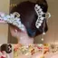 PNPIA- Ánh Sáng Sang Trọng Kim Cương Giả Chuông Phong Lan sel Tóc Hoa Hồng Bướm Vuốt Kẹp Tóc Cá Mập Móng Vuốt Tóc Barrette Phụ Kiện Tóc