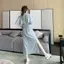 Máy cắt cẩn thận Váy dài vừa phải dành cho nữ Mùa hè Phong cách mới lưng hẹp thon gọn hơn Halter Over-the-K