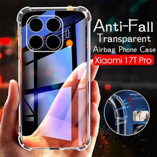 Dành Cho Xiaomi 17TPro 5G Vỏ Cho Xiaomi 17T Pro 17TPro 1 7 17 T Pro Xiaomi17 T Xiaomi17T Pro Xiaomi17TPro Ốp Điện Thoại Silicon Bốn Góc Bảo Vệ Ống Kính Máy Ảnh Ốp Lưng Chống Sốc