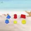 Bộ Cát Đi Biển Đồ Chơi Đi Biển Giáo Dục Sáng Tạo Di Động Sandbox Đồ Chơi Vui Nhộn Cát Bộ Dụng Cụ Kim Tự Tháp Lâu Đài Mẫu Cho Tuổi 3-10 Trẻ Em