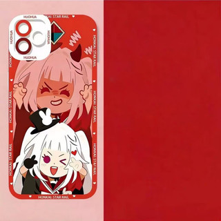 Honkai Star Rail Sparxie Evanescia Dành Cho Samsung Galaxy A57 A17 A56 A36 A26 A55 A16 A15 A07 A06 A54 A53 Vỏ Dễ Thương Chống Sốc Họa Tiết Mềm TPU Trong Suốt Silicon